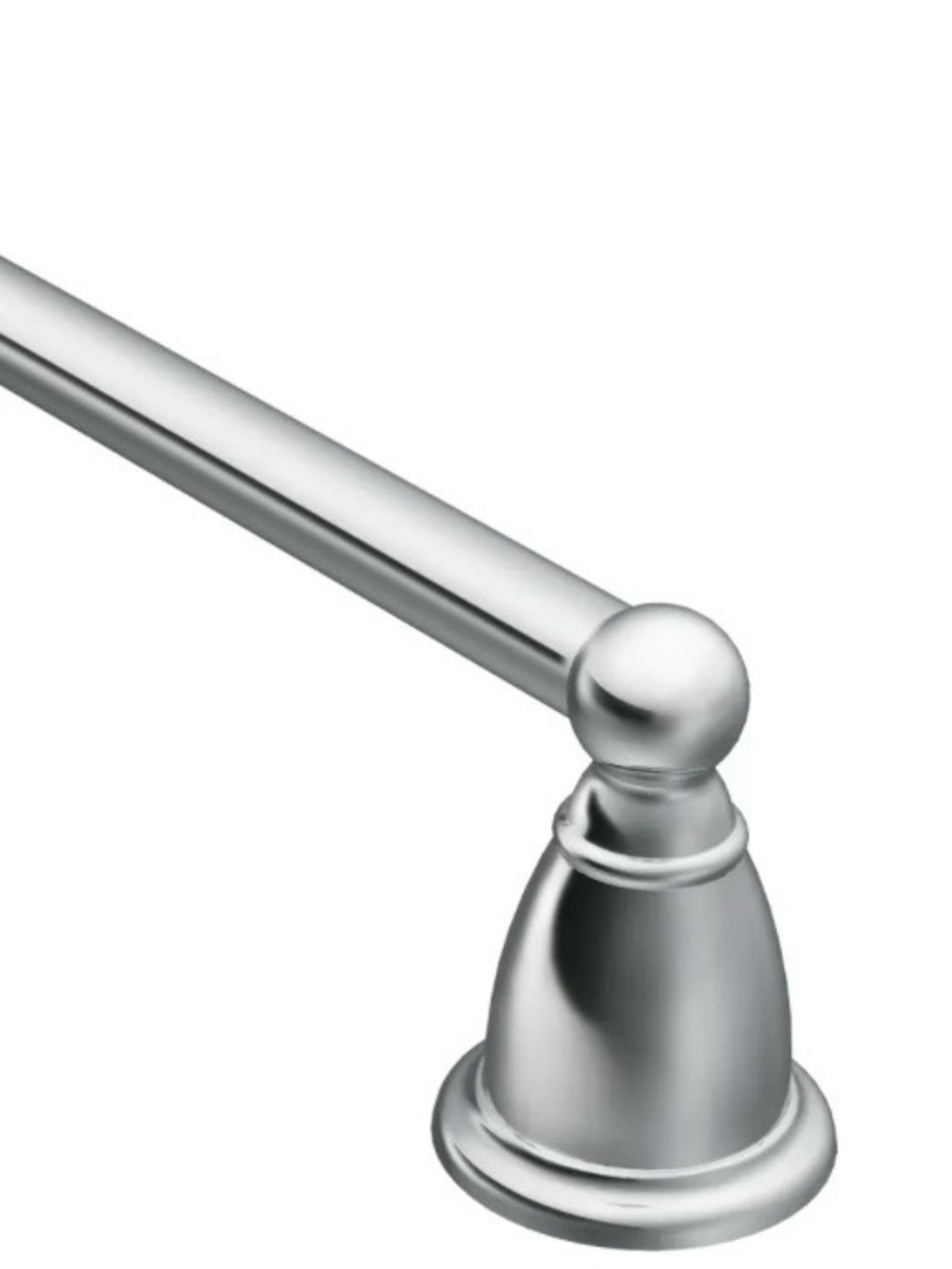 MOEN Brantford 24” Towel Bar, Brushed Nickel, Set of 2 (YB2224BN) New